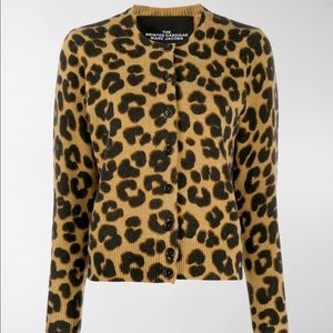 Marc Jacobs printed cardigan leopard print